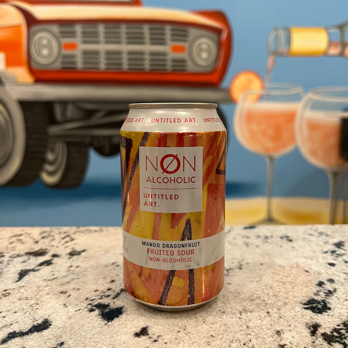FLVR - Mango Dragonfruit Sour – DRAY: Non-Alcoholic Bottle Shop