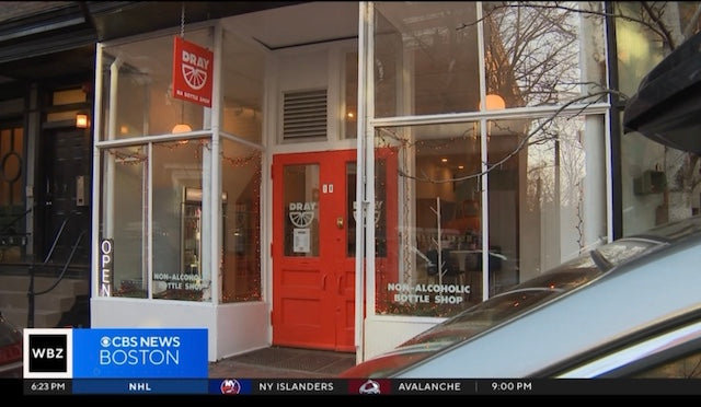 Dry January attracts customers to Boston's new non-alcoholic beverage shop