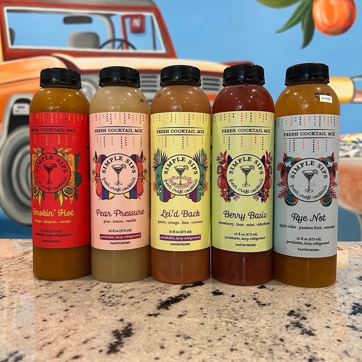 Cocktail Mixers - Simple Sips | DRAY – DRAY: Non-Alcoholic Bottle Shop