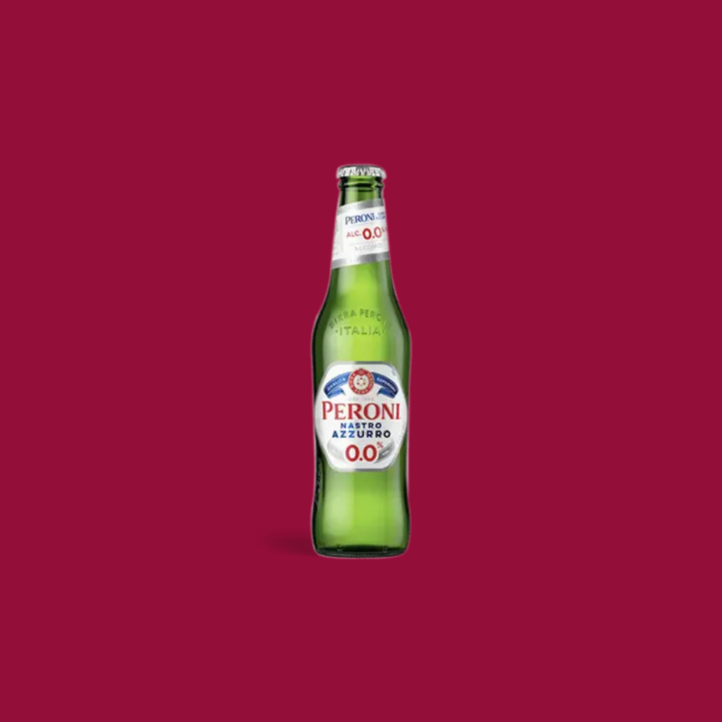 Peroni 0.0 bottle